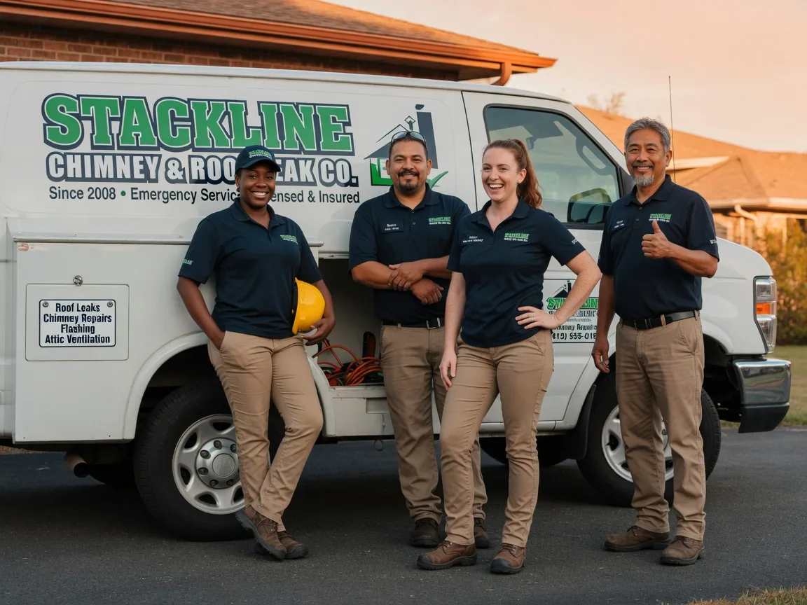 Chimney flashing repair company in Rickman, TN